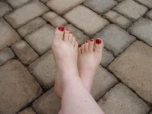 Pretty bbw feet